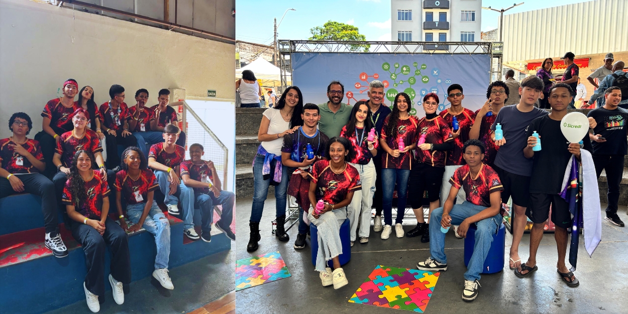 Equipe EZodium TBR em Apresentação para Patrocinadores